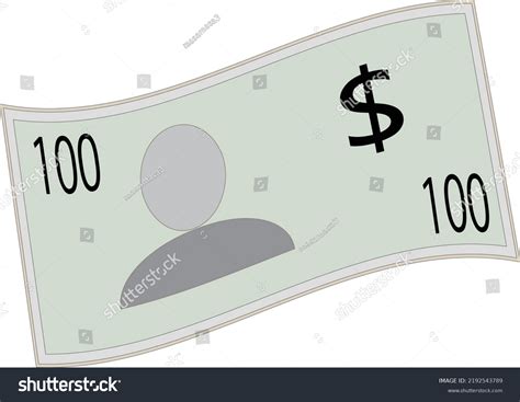 Illustration Hundred Dollar Bill Stock Vector (Royalty Free) 2192543789 ...