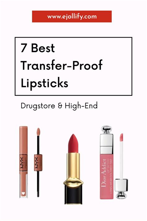 The 7 Best Transfer Proof Lipsticks Of 2023 Artofit