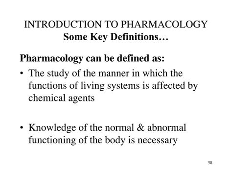 Ppt Introduction To Pharmacology Powerpoint Presentation Free