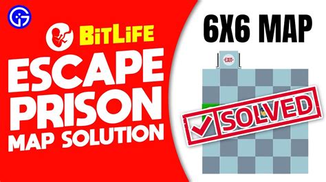 Bitlife Escape Prison 6x6 Map How To Escape From Jail YouTube