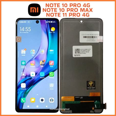 Jual Lcd Touchscreen Xiaomi Redmi Note 10 Pro 11 Pro 4G Note 10 Pro