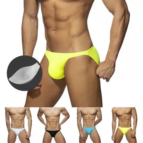 Sexy Herren Bade Bikini Slip Tanga G String Bademode Schwimmhose