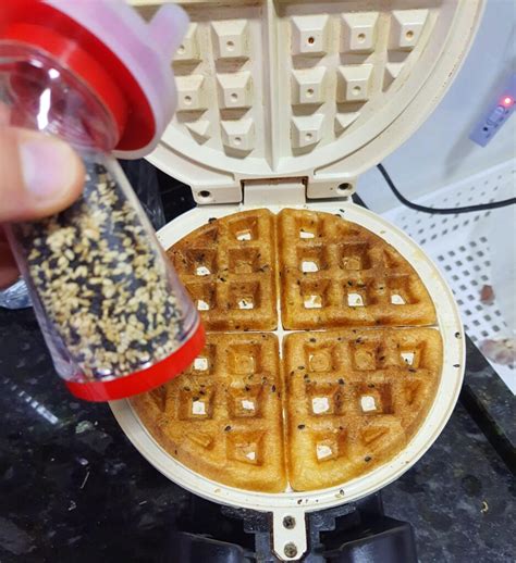 Waffle De Queijo Aprenda A Fazer Receitando