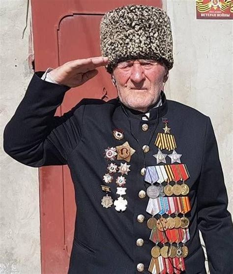 Ibrahim Pasha Sadykov Veteran Submachine Gunner Of The Second World