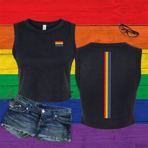 Subtle Lesbian Pride Tshirt With Moon Phases Illustration LGBTQ Shirt Pride Merch Cute