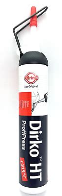 1x ELRING DIRKO 471 501 Profi Press HT Silikon Dichtmasse Schwarz Bis