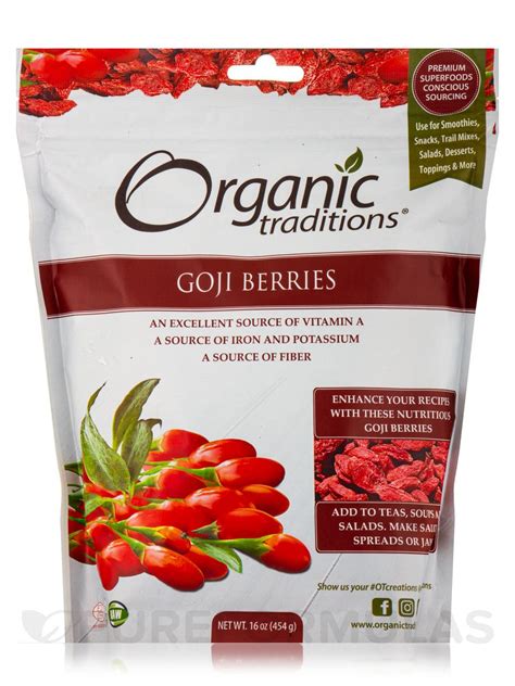 Goji Berries 16 Oz 454 Grams In 2022 Goji Berries Goji Dried