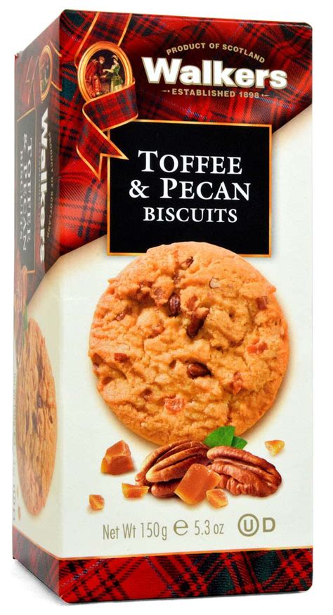 Michelles Specialities Walkers Toffee And Pecan Biscuits 150g