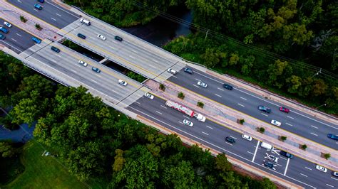 Aerial Photography of Roads · Free Stock Photo