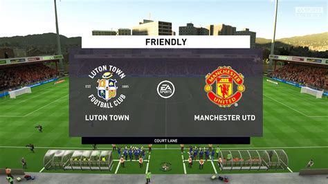 Luton Town Vs Manchester United League Cup 2020 Gameplay YouTube