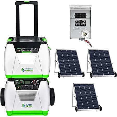 Amazon Nature S Generator Gold System W Solar Wind Powered