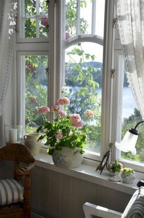 Flowers On Window Sills Ideas 20 Fensterbank deko Fenster Schöne