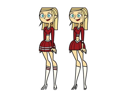 Amy & Samey redesigns : r/Totaldrama