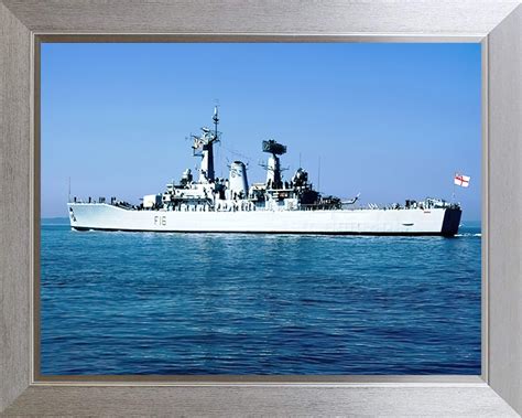 Hms Diomede F16 Photo Print Framed Print Poster Leander Class Hampshire Prints