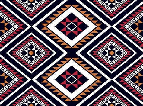 Geometric Ethnic Pattern Traditional Design For Backgroundcarpet