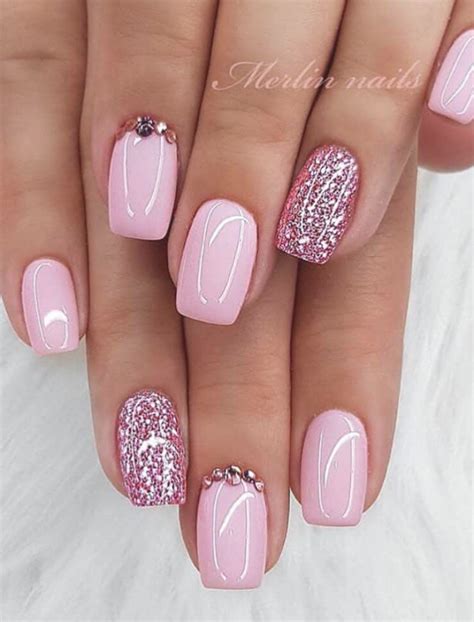 Cute Square Short Acrylic Nail Designs