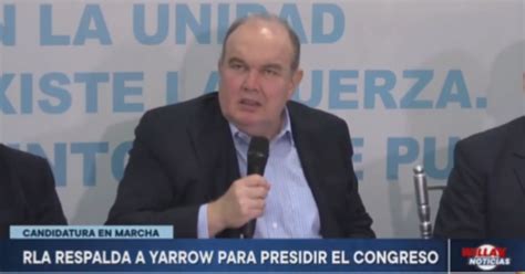 Rafael López Aliaga Confirma Candidatura De Norma Yarrow A La Mesa