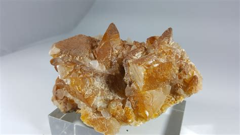 Golden Brown Calcite Crystals Etsy