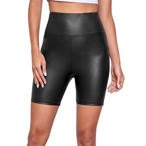 Sngxgn High Waisted Spandex Shorts For Women Booty Workout Yoga Biker