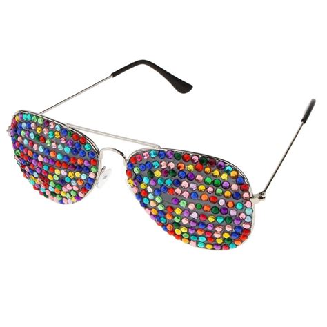 Novelty Bling Crystal Rhinestone Eyeglasses Funny Party Glasses