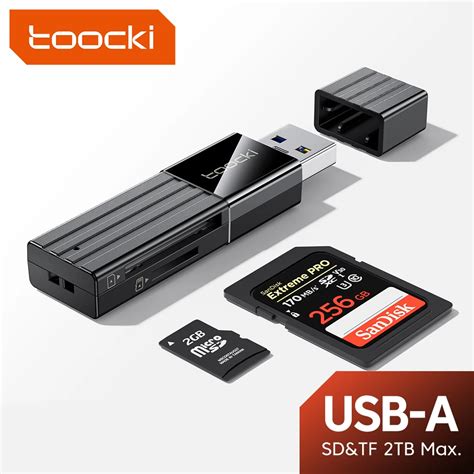 Toocki USB 3 0 Card Reader 2 In 1 Flash Smart Memory Card For TF SD