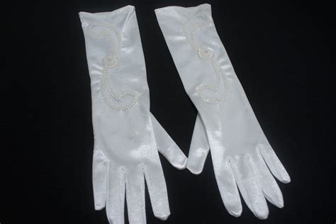 Women Wedding Gloves Satin Bridal Evening Party Gloves Wedding Beach