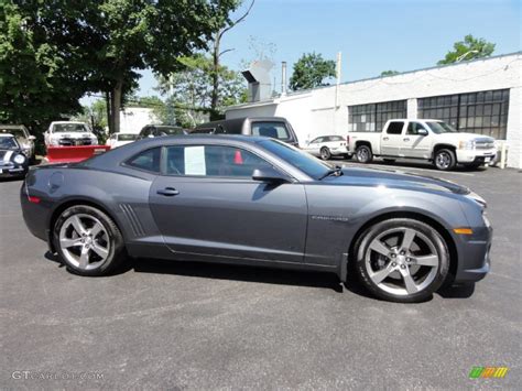 Cyber Gray Metallic Chevrolet Camaro Ss Rs Coupe Exterior Photo