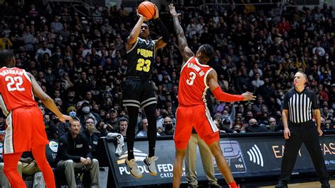 Jaden Ivey 3 in last second, No. 6 Purdue fends off No. 16 Ohio State ...