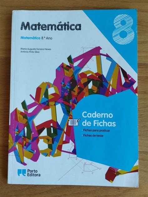 Caderno De Fichas Matem Tica Ano Porto Editora Cidade Da Maia