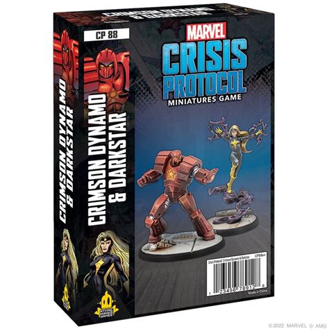 Marvel Crisis Protocol Miniatures Game Crimson Dynamo And Dark Star