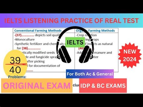 Band 9 Listening IELTS Practice IELTS Listening Practice Test IELTS