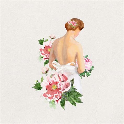 Latina Woman Model Painting Flower Premium Photo Illustration Rawpixel