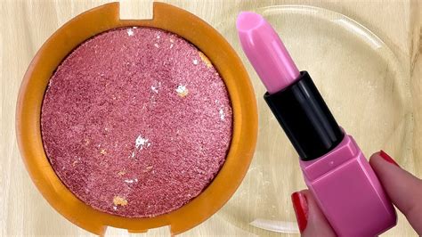 PINK VS PURPLE Mixing Makeup Eyeshadow IntoSlime Satisfying Slime