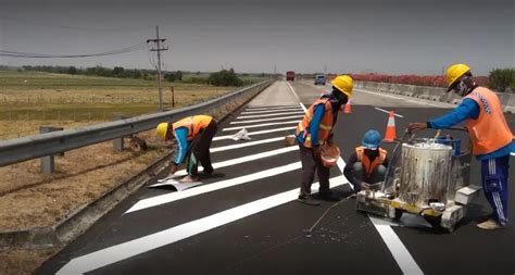 Mengenal Apa Itu Marka Jalan Thermoplastic Dan Fungsinya Solid Line