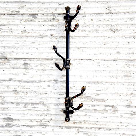 Wall Mount Hook Rack Antique Farmhouse Coat Rack Wall Entryway Industrial Wall Hooks