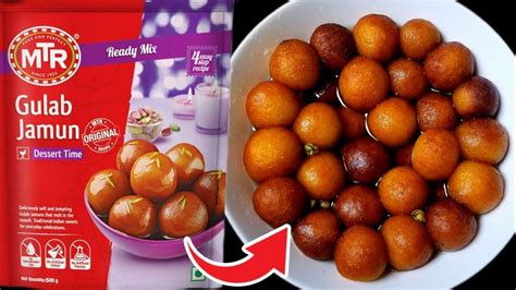 Mtr Gulab Jamun Recipe Gulab Jamun Using Mtr Mix Gulabjam Recipe