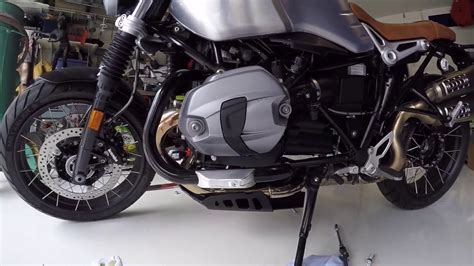 Bmw R Nine T Scrambler Rizoma Crash Bars Install Youtube