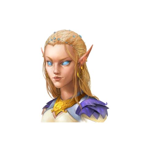 Female Elf Sorcerer Portrait Tarindlara Pathfinder E Pfrpg Dnd D D