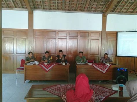 RAPAT PEMBENTUKAN PANITIA PENGISIAN BADAN PERMUSYAWARATAN DESA