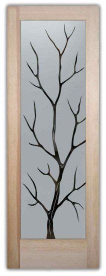 Interior Glass Doors Etched Glass Door Tree Branches Design Etched Glass Door Glass Doors