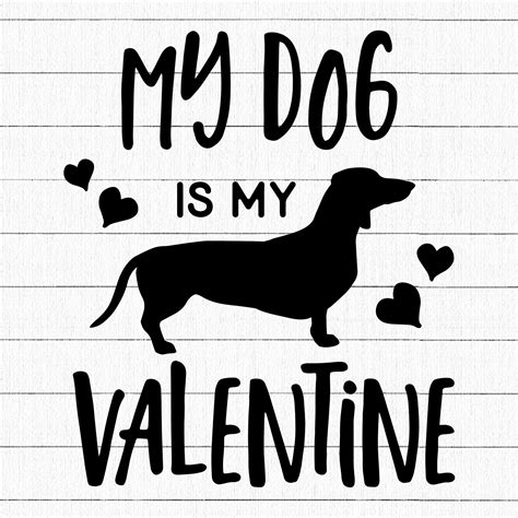 My Dog Is My Valentine Svg M19f29 Craft House Svg