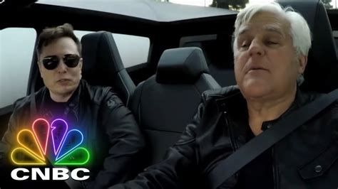 Elon Musk And Jay Leno Hop In The 2021 Tesla Cybertruck Jay Lenos