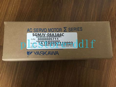 YASKAWA SGMJV 08A3A6C AC SERVO MOTOR SGMJV08A3A6C New In Box Expedited