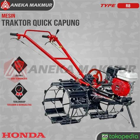 Jual Mesin Traktor Quick Capung Metal R Dan Engine Honda Gx Kota