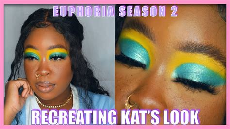 EUPHORIA MAKEUP TUTORIAL Kat S New Years Eve Makeup Season 2 Ep 1