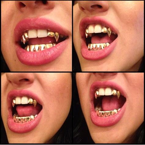 pιnтereѕт ιѕѕaqυeen13 Dientes de oro Parrillas para los dientes