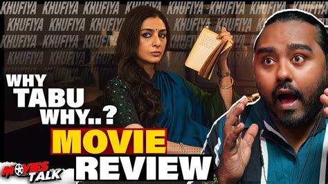 Khufiya Movie REVIEW Tabu Ali Fazal Wamiqa Gabbi Vishal