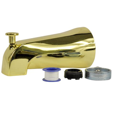 Danco Universal Tub Spout With Diverter In Polished Brass 89265 The