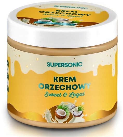 Supersonic Protein Spread Krem Orzechowy O Smaku Bia Ej Czekolady I