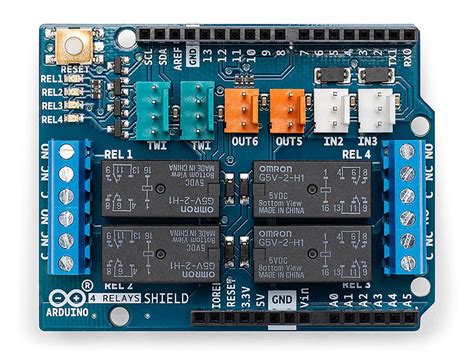 Arduino 4 Relais Shield Opencircuit